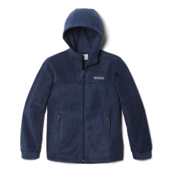 Columbia Jakne Za Dječake - Steens Mountain II Fleece Hooded Tamnoplave | KWPX-09476